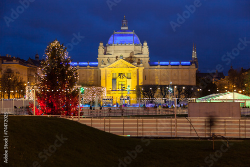 Christmas decoration in Zagreb