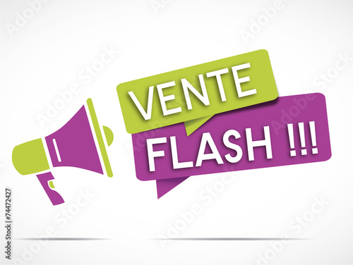 mégaphone : vente flash