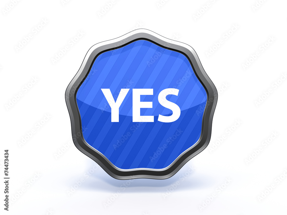 yes star icon on white background yes star icon on white background