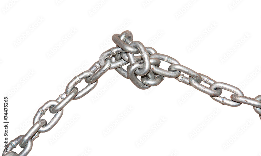Chains are tightly bound Chains are tightly bound
