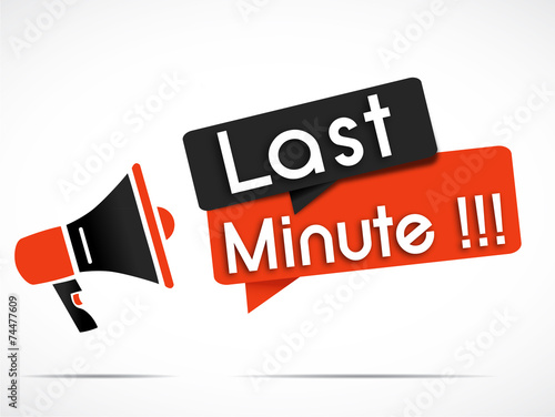megaphone : last minute