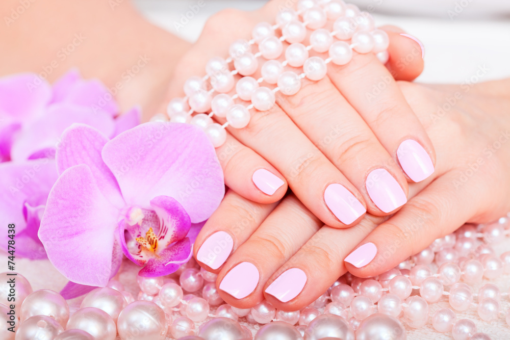 Fototapeta premium manicure and pedicure