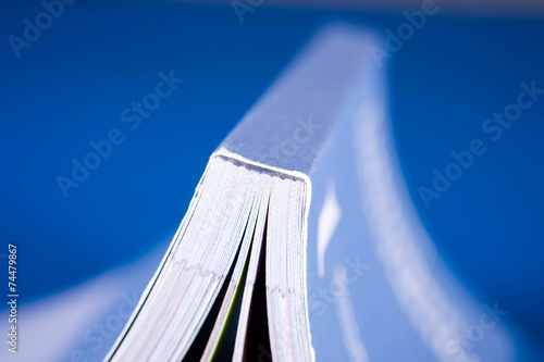 Obraz na płótnie Buchrücken mit Leimbindung
