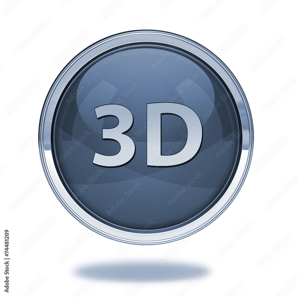 3d pointer icon on white background 3d pointer icon on white background