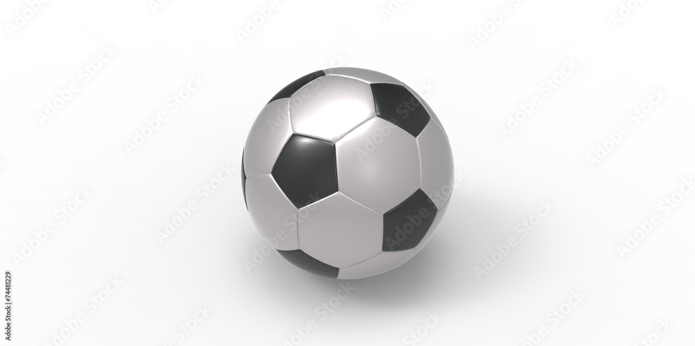 black and grey Soccer ball or football black and grey Soccer ball or football
