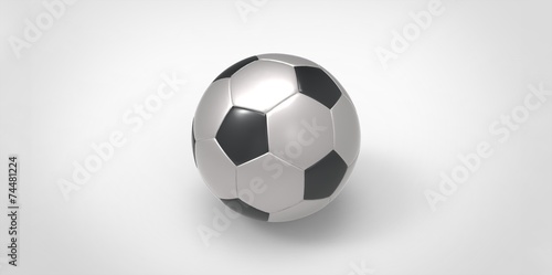 black and grey Perfect Soccer ball