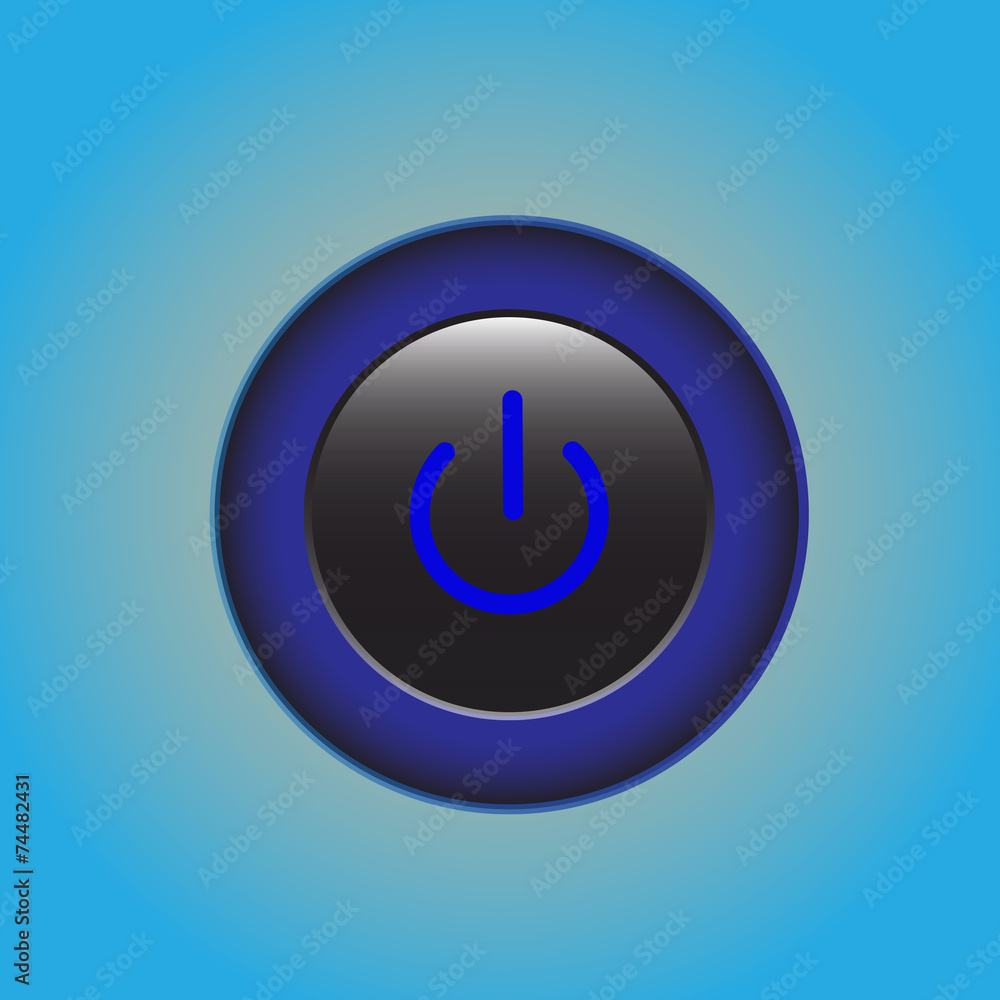 Start power button vector design Start power button vector design