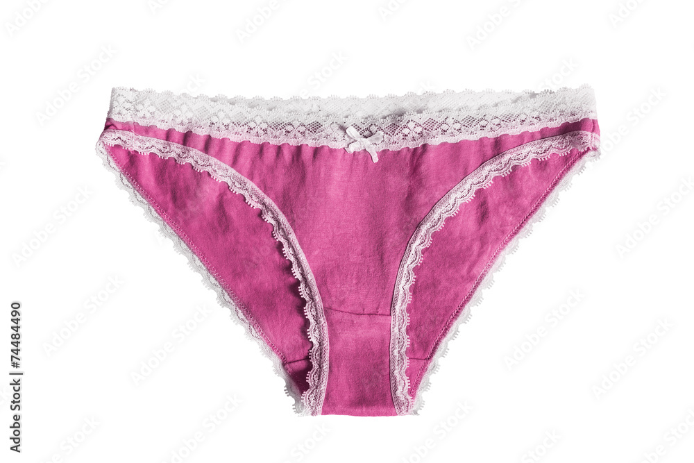Pink panties Stock Photo