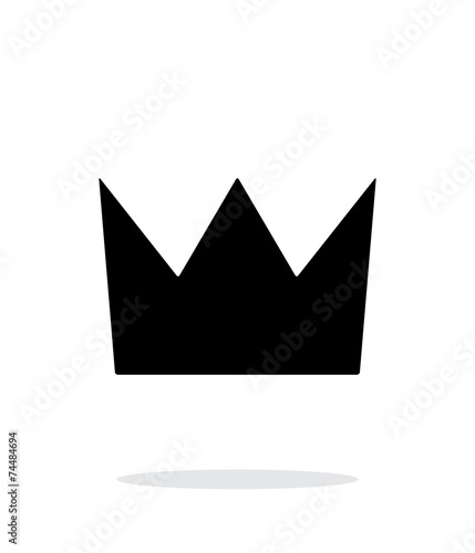 Crown King icon on white background.
