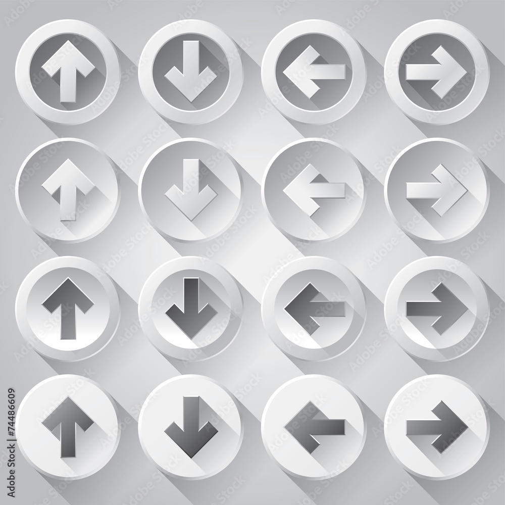 Vector arrow set, required component for your business, design Vector arrow set, required component for your business, design