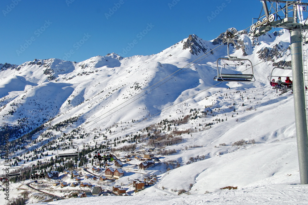 Fototapeta premium maurienne -saint-francois-longchamp