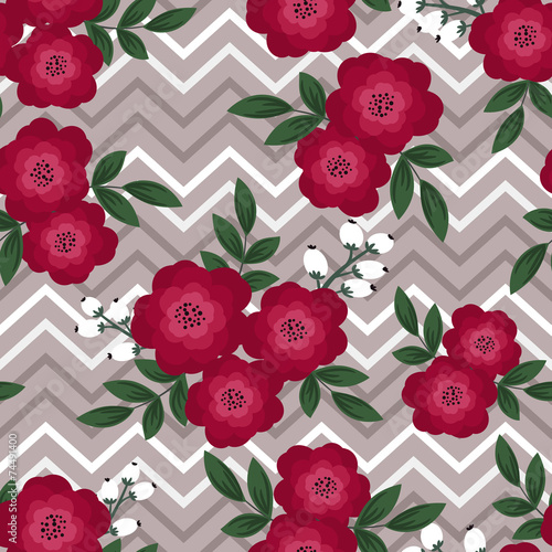 Floral seamless pattern