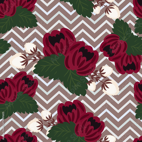 Floral seamless pattern