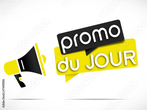 mégaphone : promo du jour
