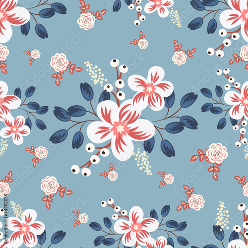 Floral seamless pattern
