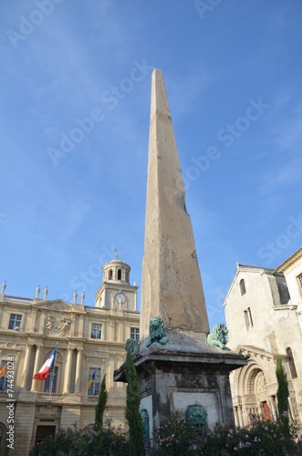 Obélisque d'Arles, place de la République 