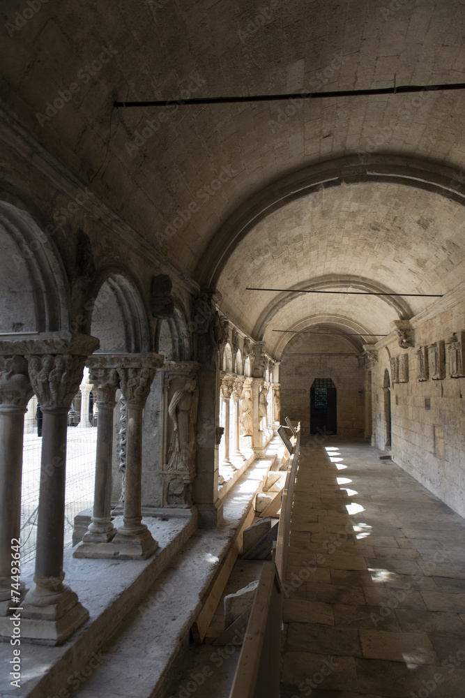 Medieval Stone Corridor
