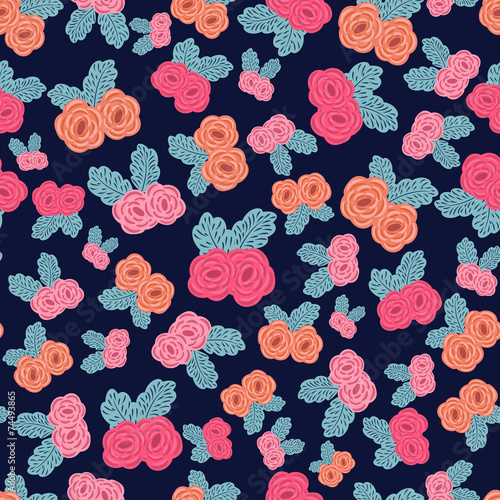 Floral seamless pattern
