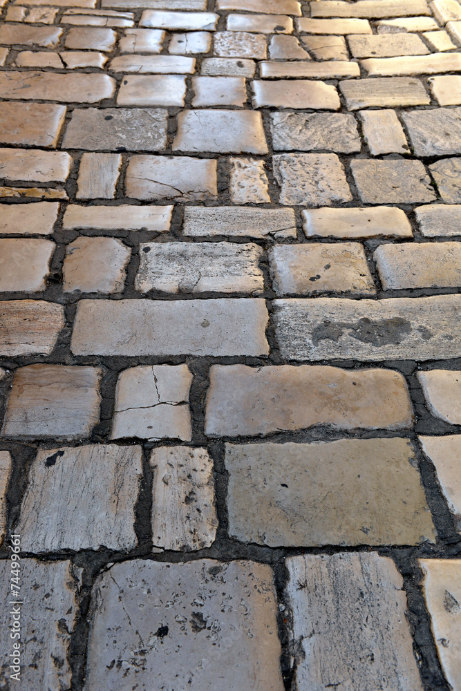 Obraz premium Stara kamienna ulica 2