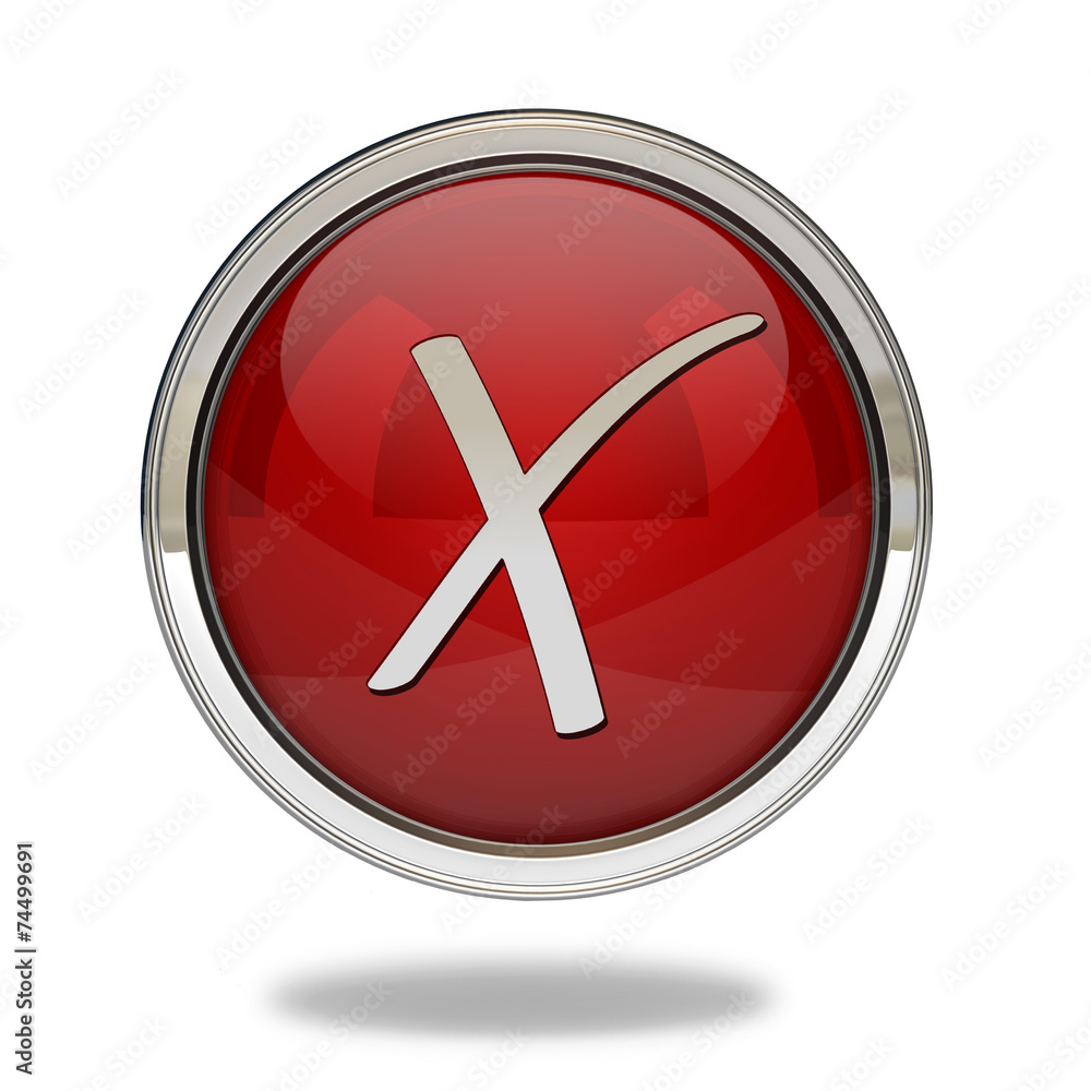 Obraz premium check pointer icon on white background