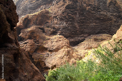 mountain landscapes of gorges maska