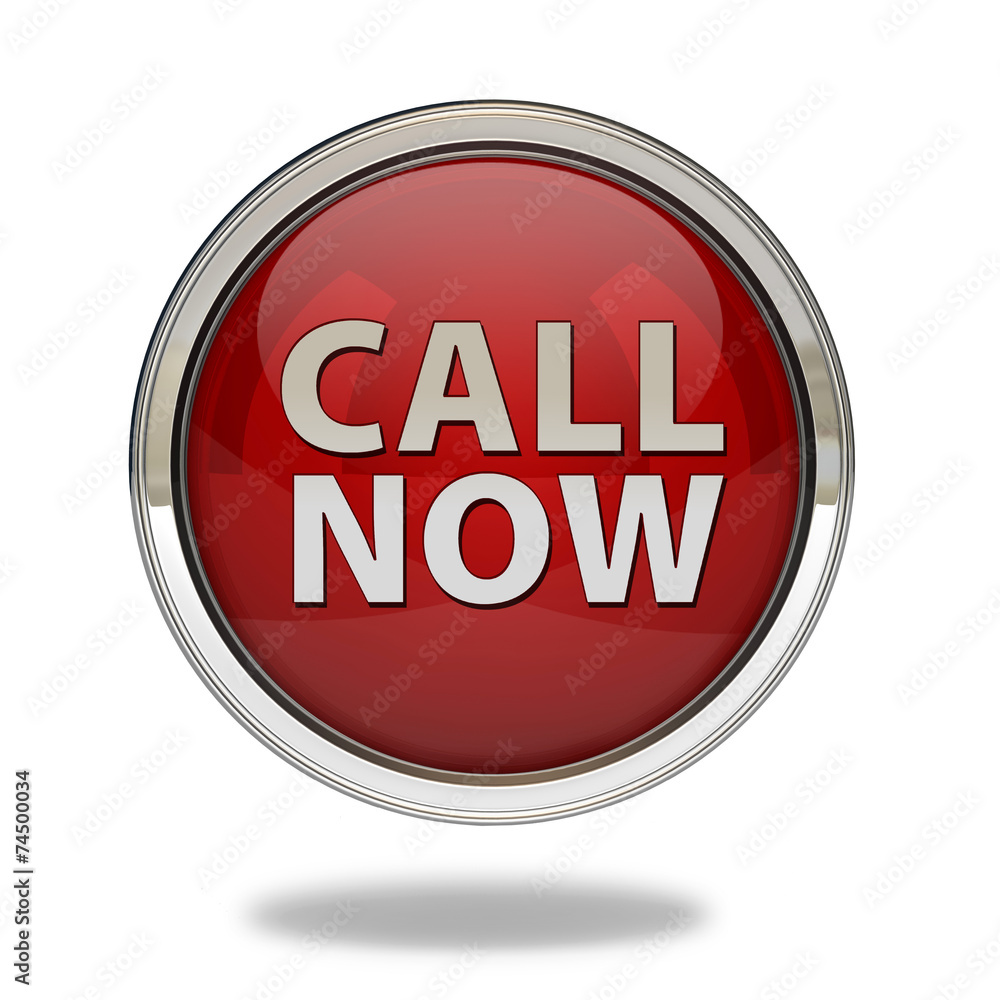 call now pointer icon on white background call now pointer icon on white background