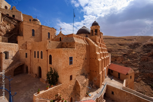 Holy Lavra of St. Savas in Jerusalem photo