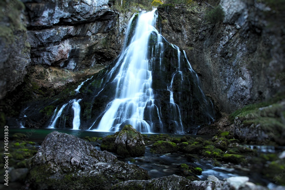 Obraz premium Wasserfall Golling