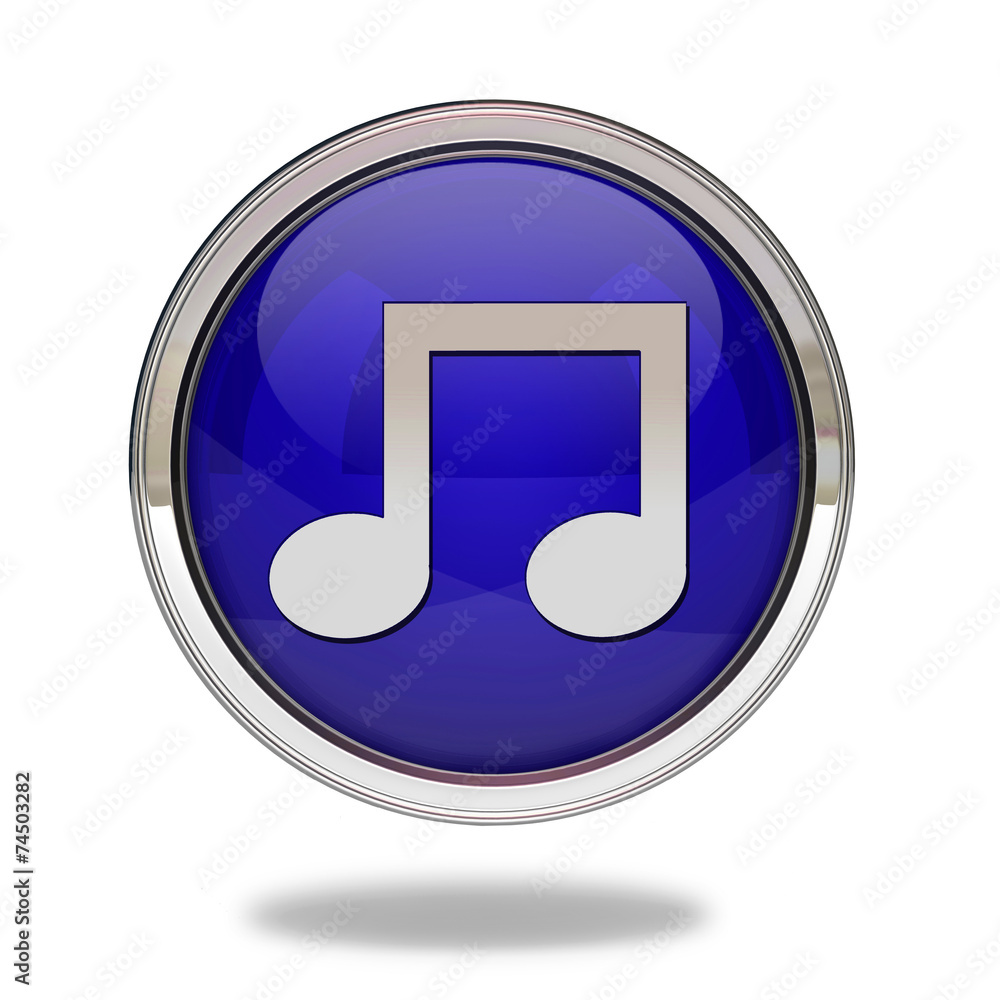 music pointer icon on white background music pointer icon on white background