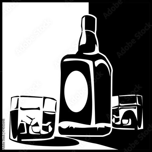 bottle of whiskey