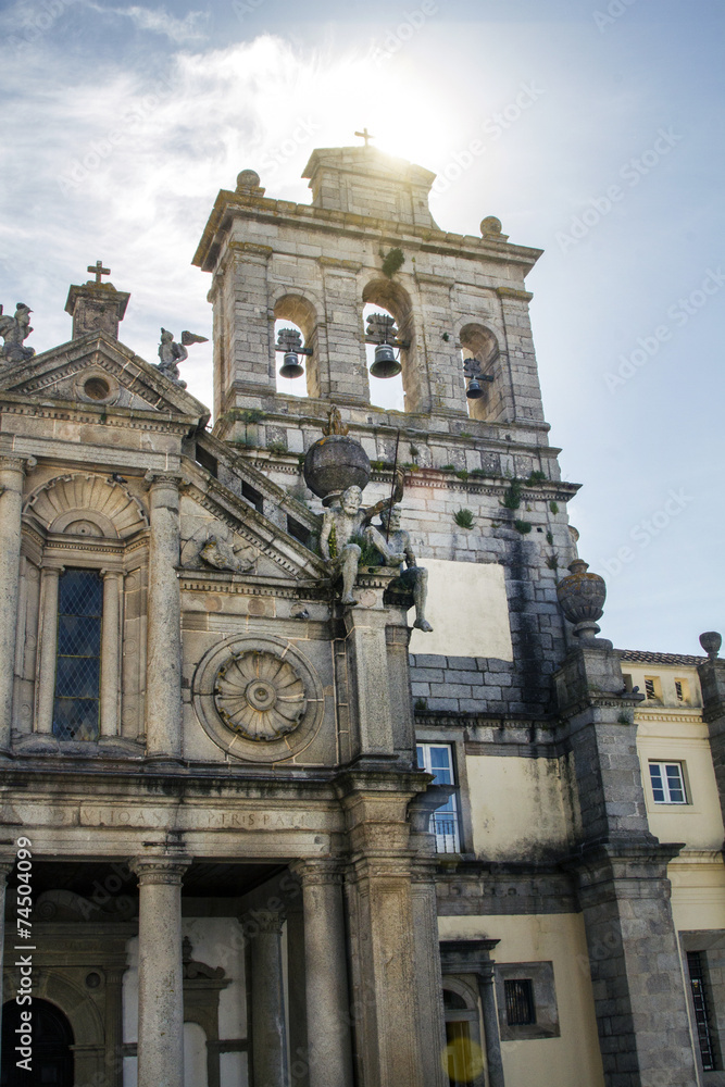 Church of Graca located in Evora city, Portugal.