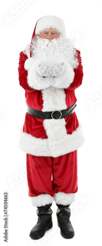 Santa Claus isolated on white background