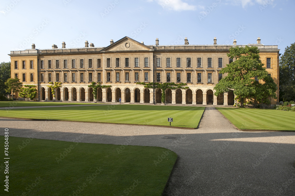 New Building of Oxford Magdalen College,