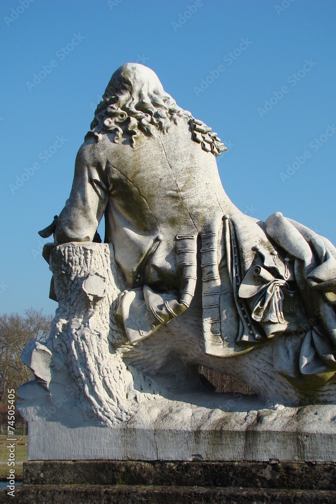 Statue de Molière, Domaine de chantilly.