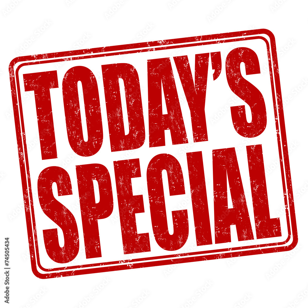 Today's special stamp Today's special stamp