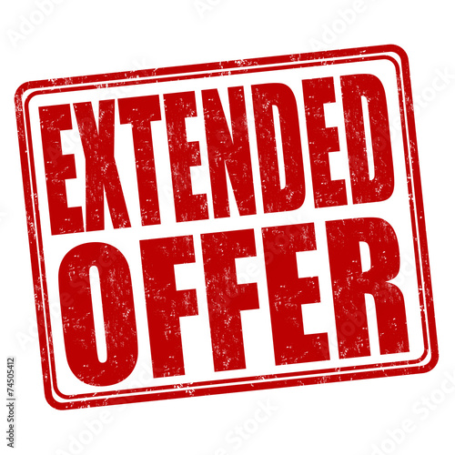 Extended offer stamp