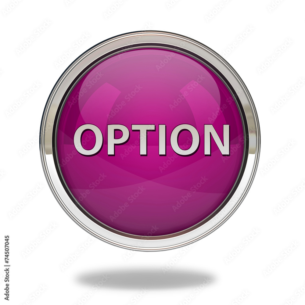 option pointer icon on white background option pointer icon on white background