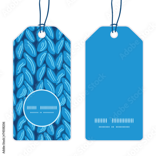Vector knit sewater fabric horizontal texture vertical round