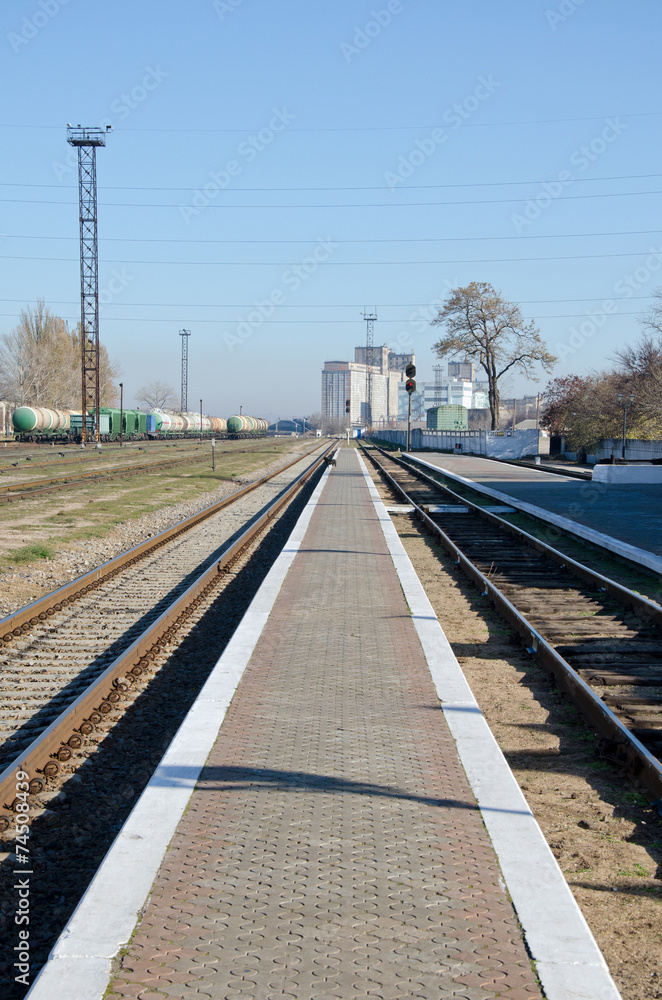 Train station in Kerch