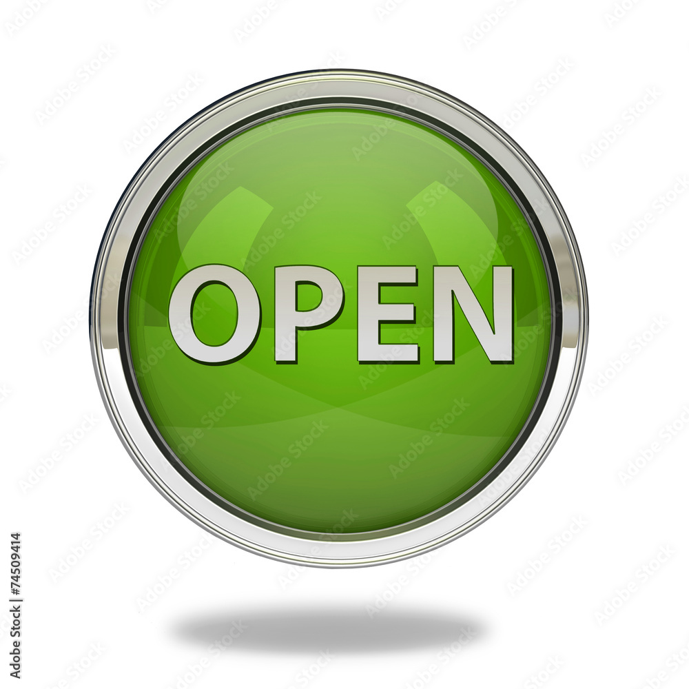 open pointer icon on white background open pointer icon on white background
