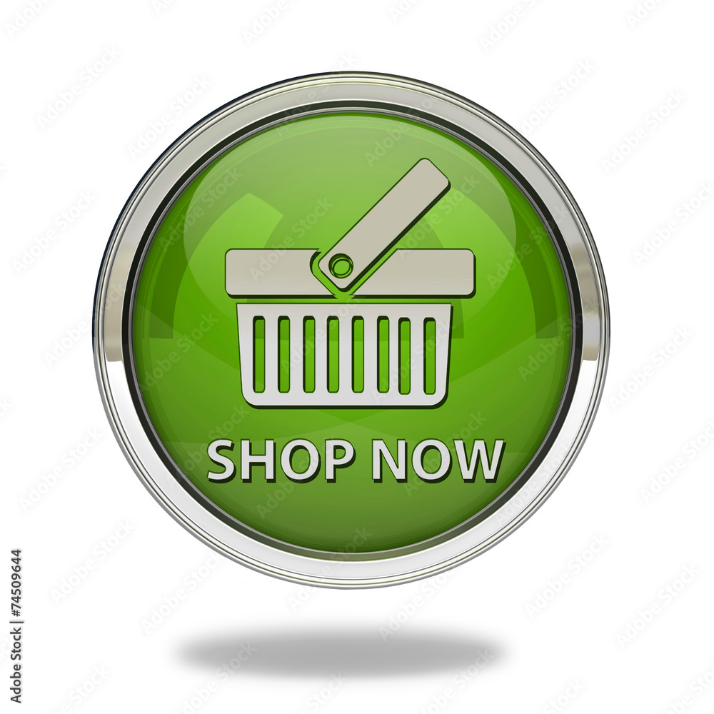 Buy now pointer icon on white background Buy now pointer icon on white background