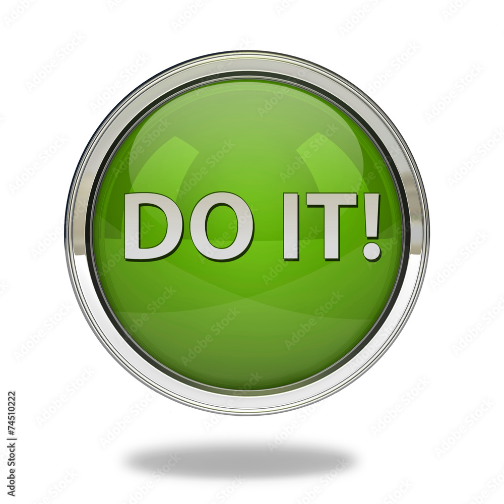 Do it pointer icon on white background Do it pointer icon on white background