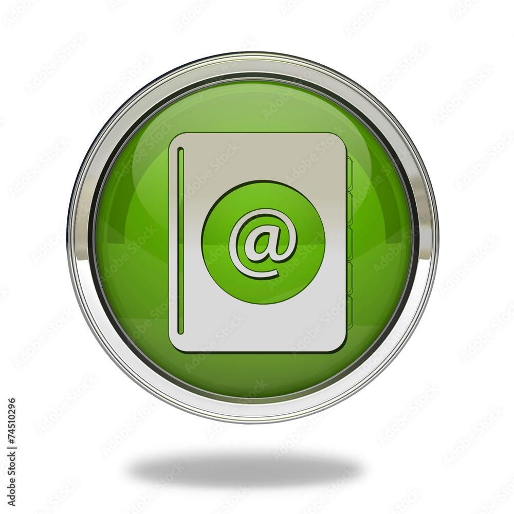 Email pointer icon on white background Email pointer icon on white background