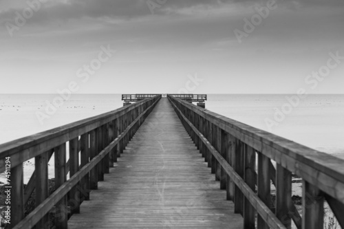 Fototapeta Naklejka Na Ścianę i Meble -  The long pier
