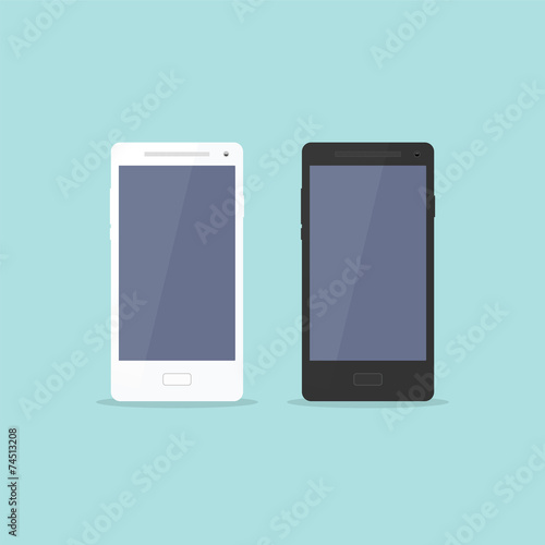 Smartphone Flat Design