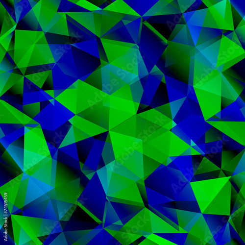 Abstract Geometrical Multicolored Background