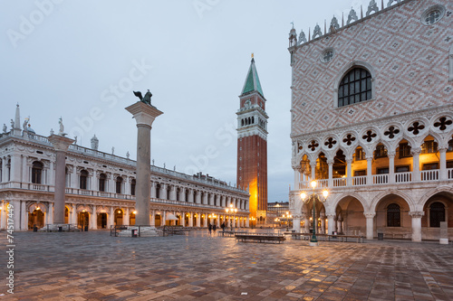 San Marco square, Venice, Italy. photo