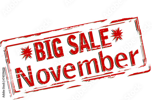 Big sale November