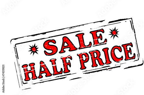 Sale half price