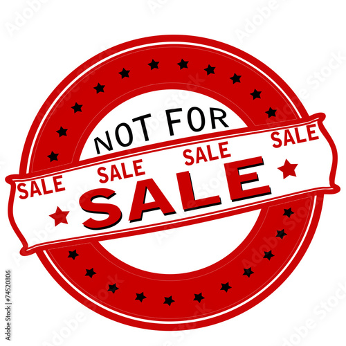 Not for sale